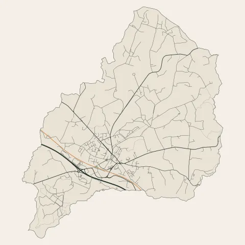 Landévant : voies