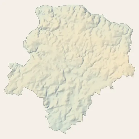 Languidic : relief