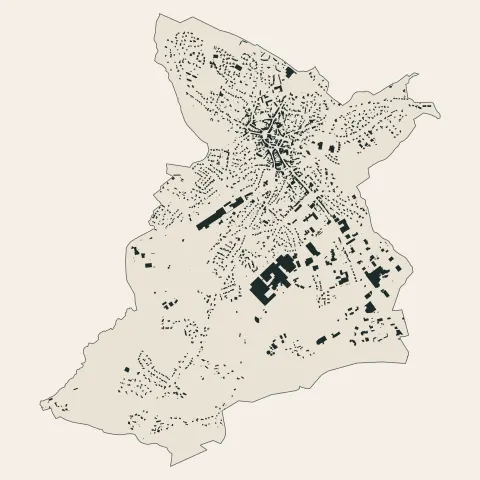Locminé : bâti