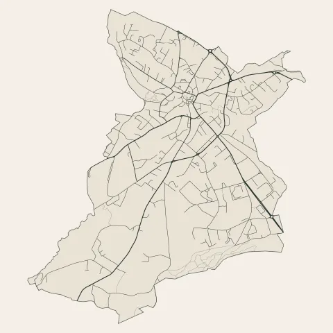 Locminé : voies