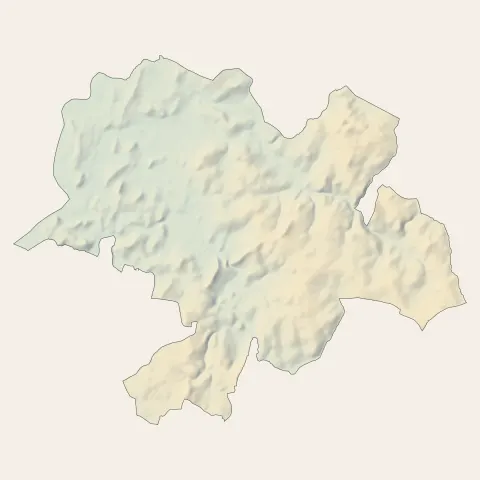 Locoal-Mendon : relief