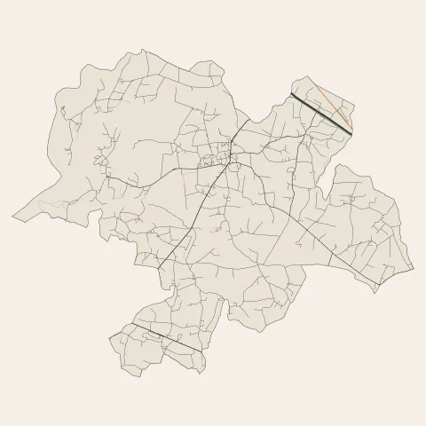 Locoal-Mendon : voies