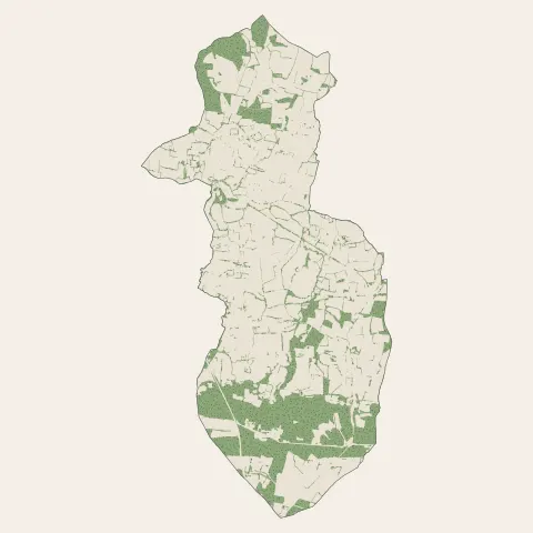 Locqueltas : bois, forêts et landes