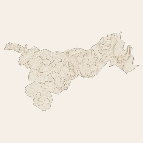 Merlevenez : courbes de niveau