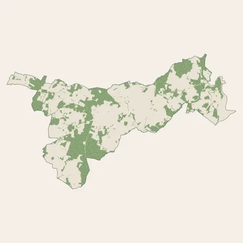 Merlevenez : bois, forêts et landes