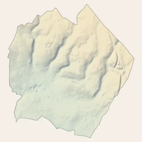 Meucon : relief