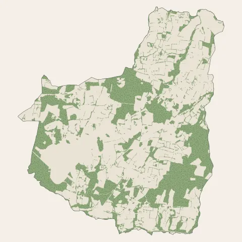 Monterblanc : bois, forêts et landes