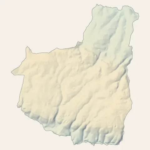 Monterblanc : relief