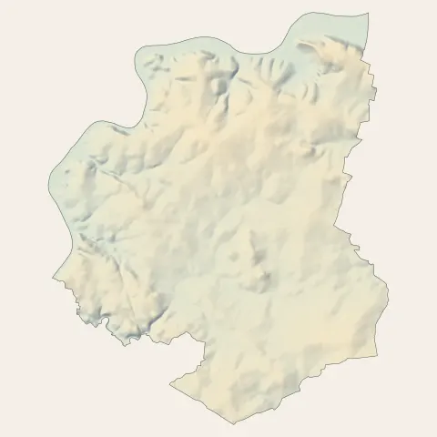 Nivillac : relief