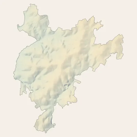 Noyal-Pontivy : relief