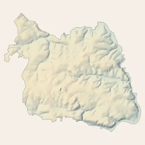 Péaule : relief