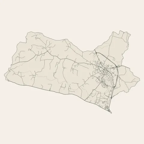 Plescop : voies
