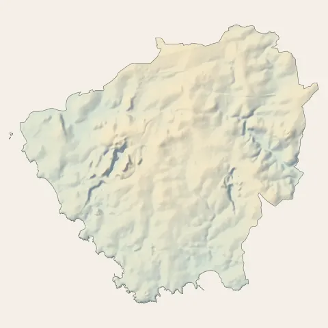 Ploemeur : relief