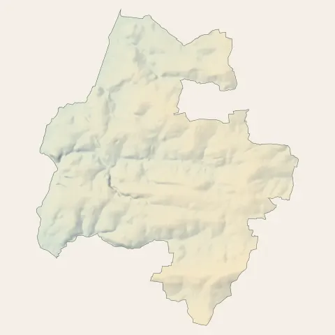 Ploërmel : relief
