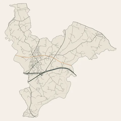 Pluneret : voies