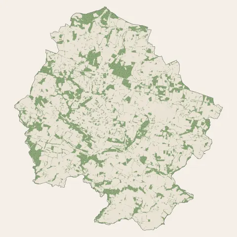 Questembert : bois, forêts et landes