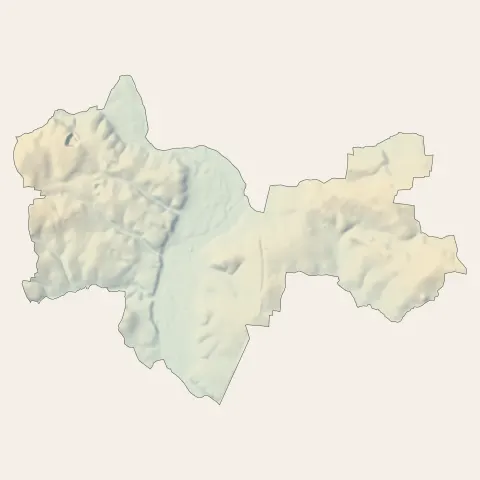 Val d'Oust : relief