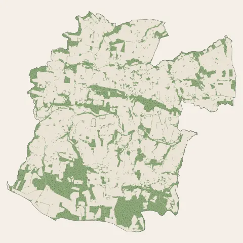 Saint-Jean-Brévelay : bois, forêts et landes