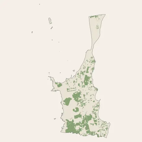Saint-Pierre-Quiberon : bois, forêts et landes