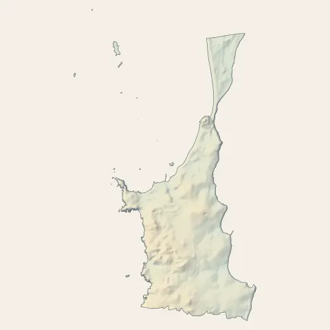 Saint-Pierre-Quiberon : relief