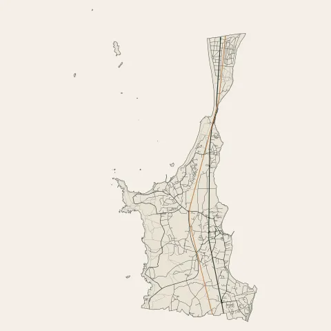 Saint-Pierre-Quiberon : voies