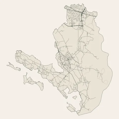 Séné : voies