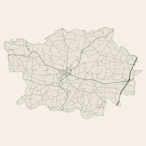 Sérent : voies