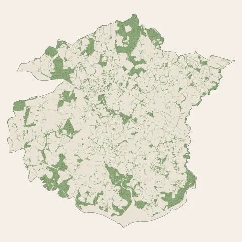 Surzur : bois, forêts et landes