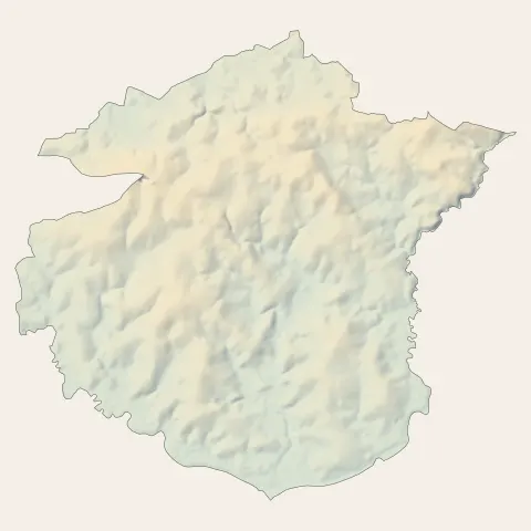 Surzur : relief