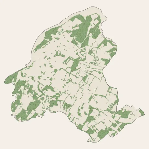 Le Bono : bois, forêts et landes
