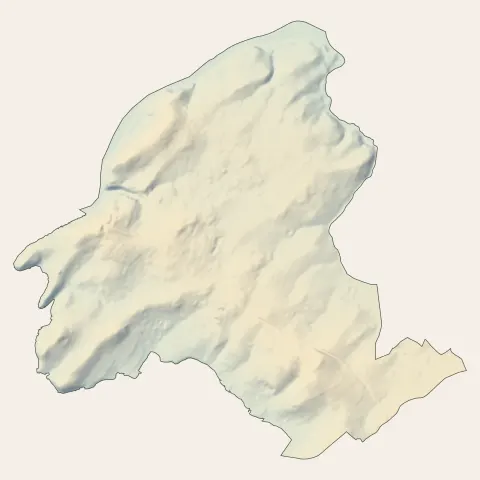 Le Bono : relief