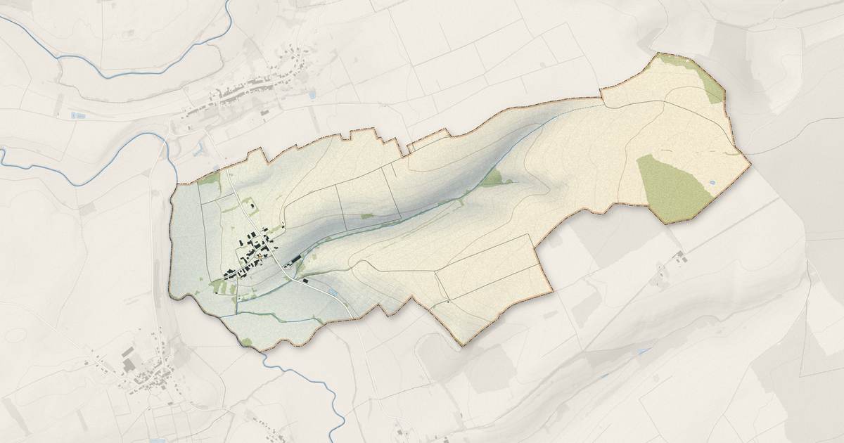 Portrait cartographique de Aboncourt-sur-Seille : relief, eau, forêts, bâti et voies, calculés à partir des données de l'IGN