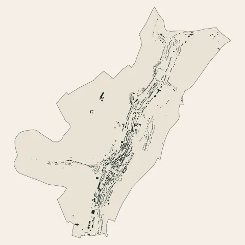 Algrange : bâti