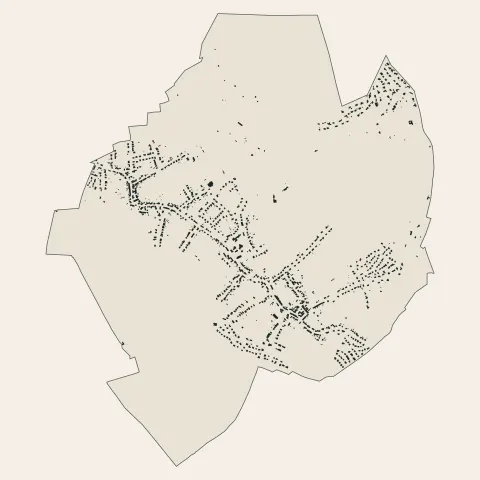 Alsting : bâti