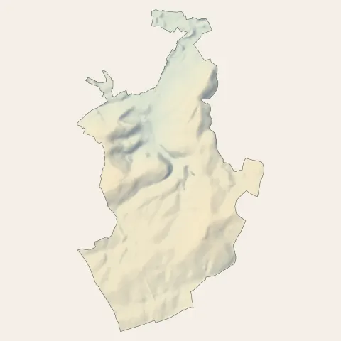 Audun-le-Tiche : relief