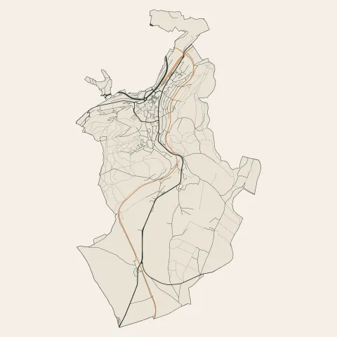 Audun-le-Tiche : voies