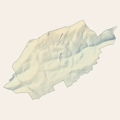 Aumetz : relief