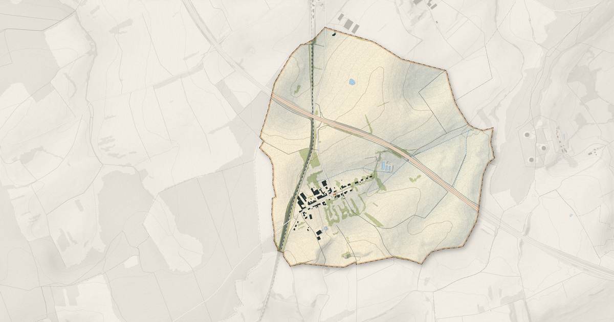 Portrait cartographique de Bickenholtz : relief, eau, forêts, bâti et voies, calculés à partir des données de l'IGN