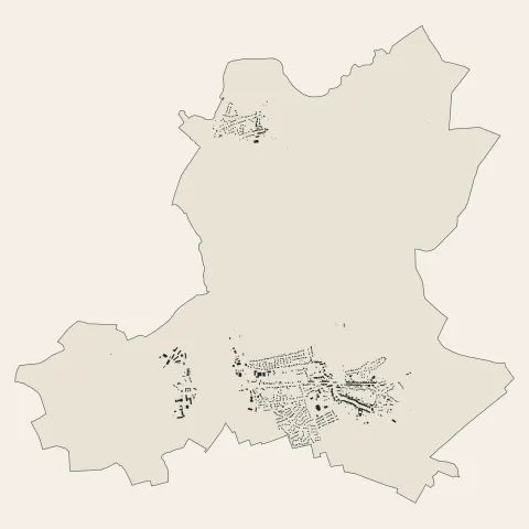 Courcelles-Chaussy : bâti