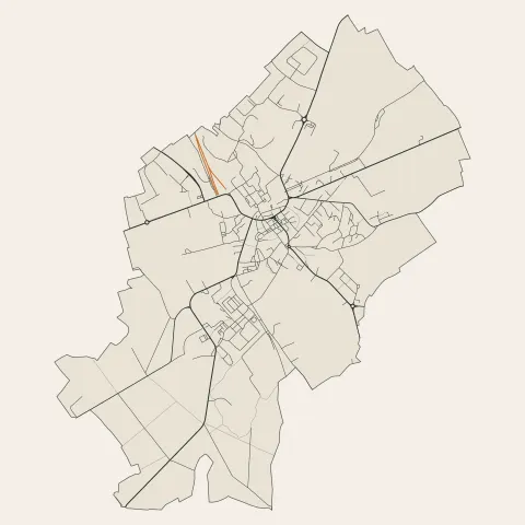 Dieuze : voies