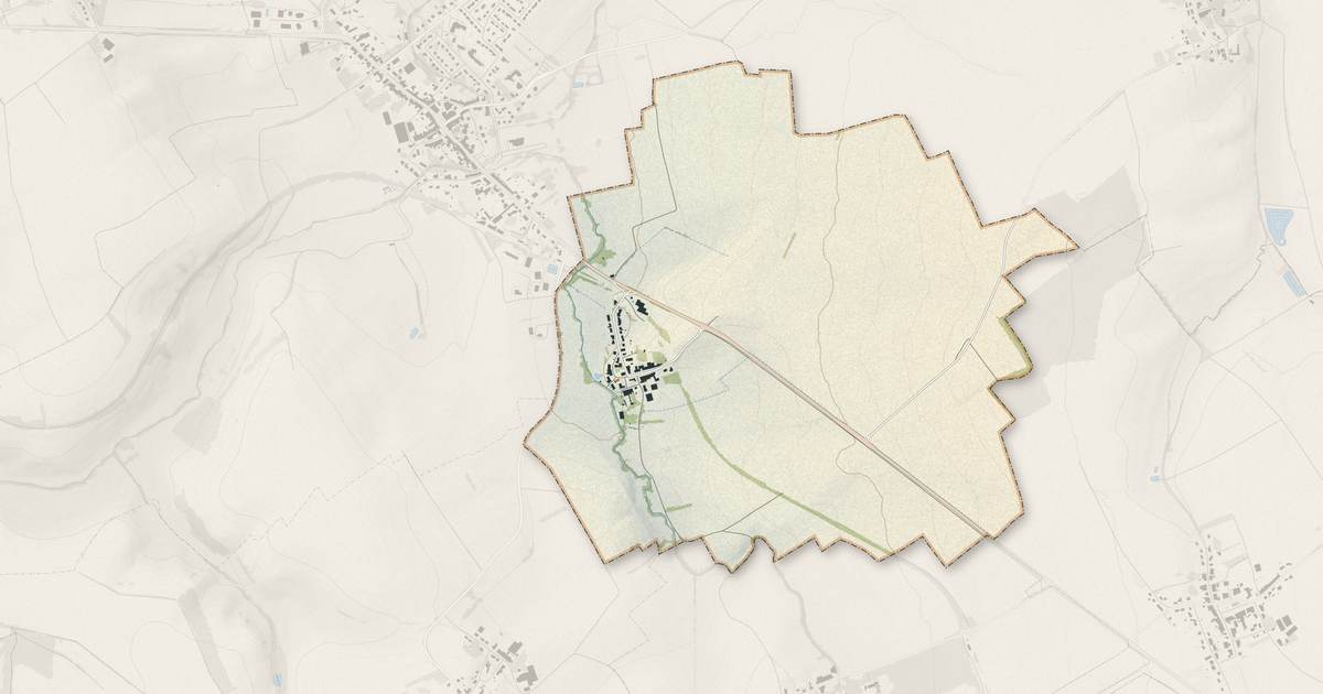 Portrait cartographique de Donjeux : relief, eau, forêts, bâti et voies, calculés à partir des données de l'IGN