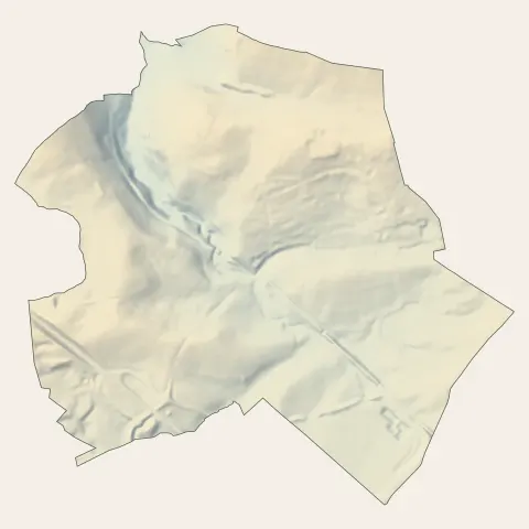 Farébersviller : relief