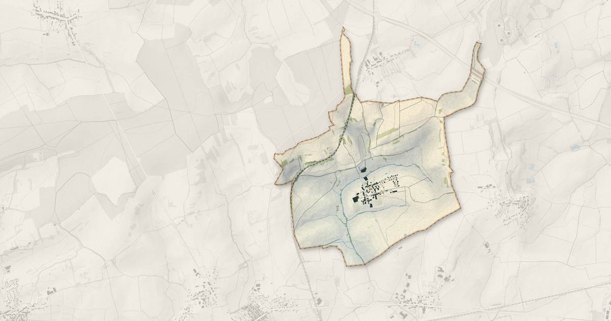 Portrait cartographique de Fleisheim : relief, eau, forêts, bâti et voies, calculés à partir des données de l'IGN