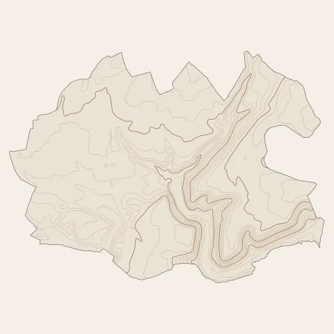 Fontoy : courbes de niveau