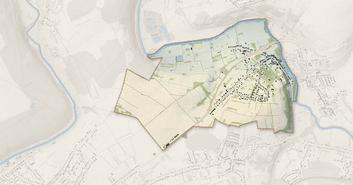 Portrait cartographique de Frauenberg : relief, eau, forêts, bâti et voies, calculés à partir des données de l'IGN