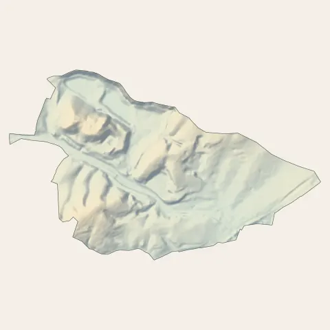Freyming-Merlebach : relief