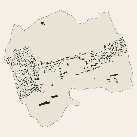 Gandrange : bâti