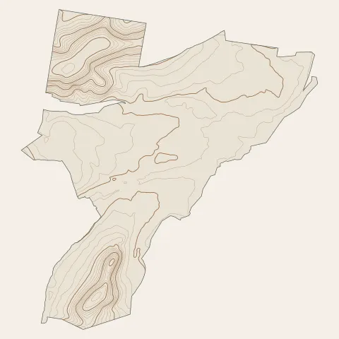 Ham-sous-Varsberg : courbes de niveau