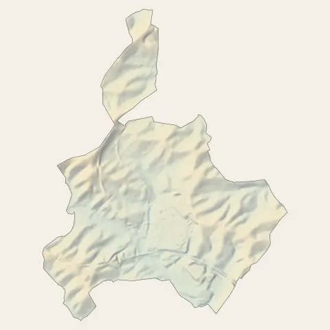 Hambach : relief