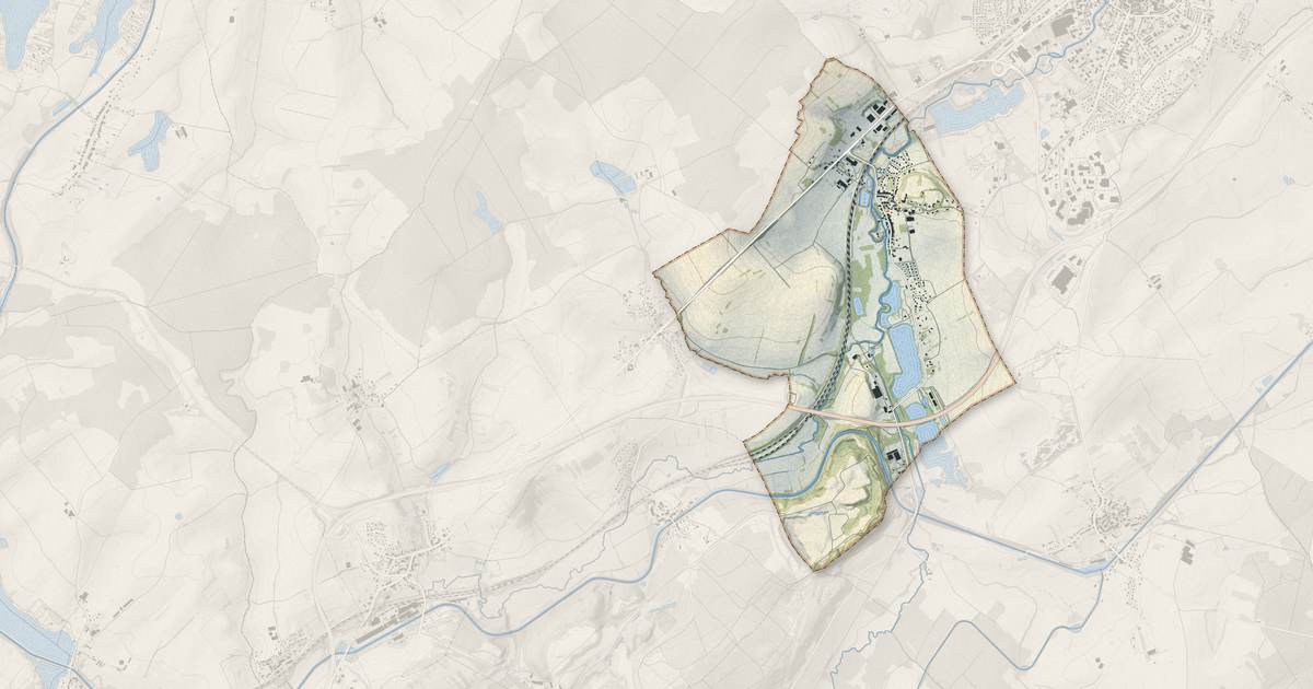 Portrait cartographique de Imling : relief, eau, forêts, bâti et voies, calculés à partir des données de l'IGN